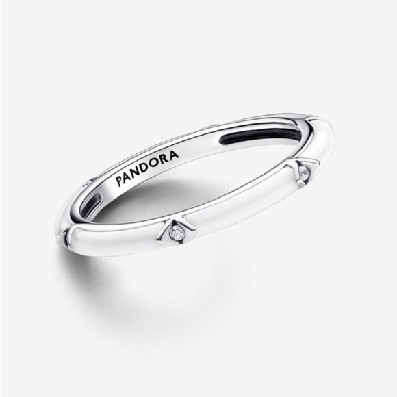 Pandora Me Stones and Enamel Ring Sz 6 - Picture 3 of 11